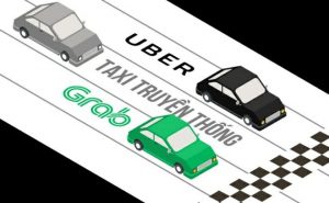 Taxi truyền thống & Grab + Uber